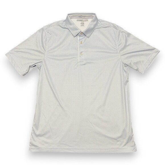 Greg Norman Men's Pattern Polo Size Medium - Picture 1 of 4